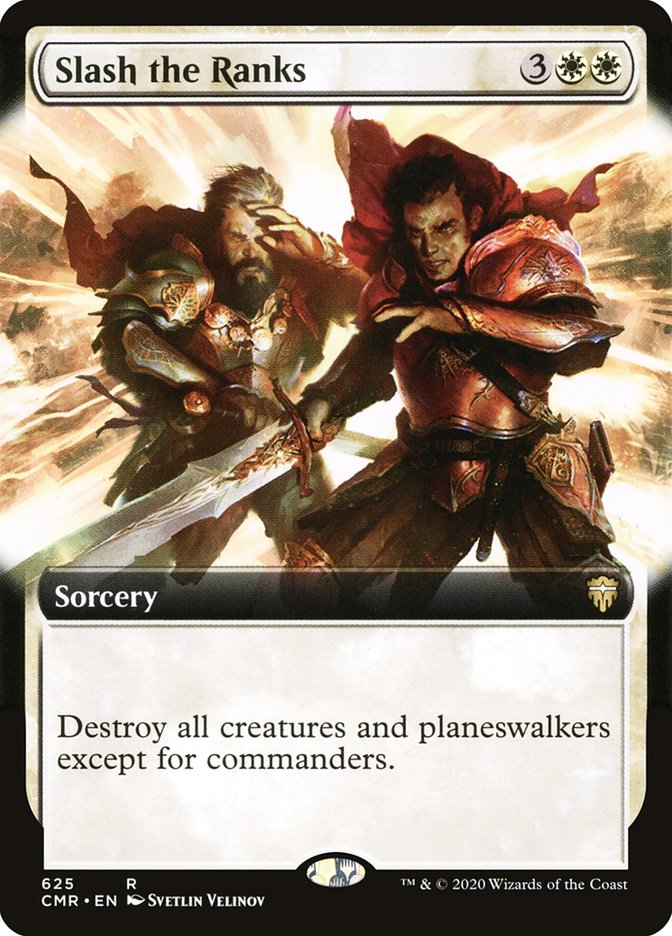 Slash the Ranks (Extended Art) [Commander Legends] | Clutch Gaming