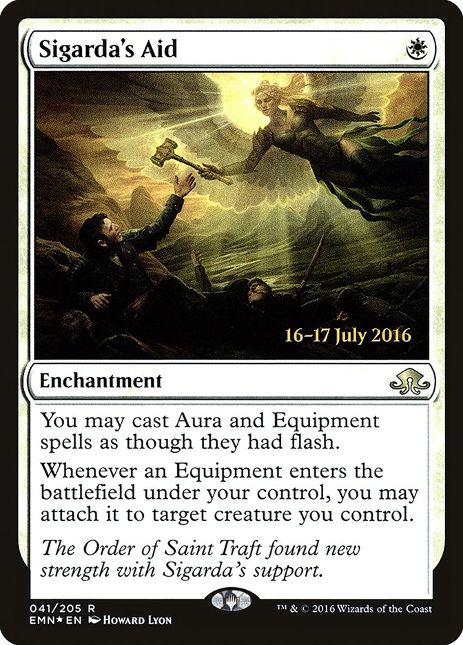 Sigarda's Aid [Eldritch Moon Prerelease Promos] | Clutch Gaming