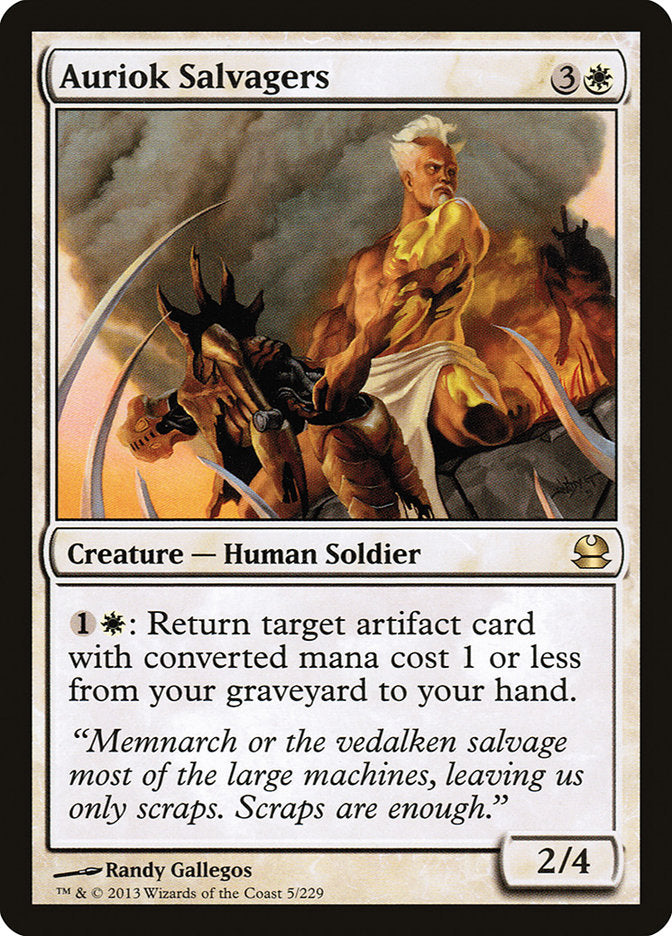 Auriok Salvagers [Modern Masters] | Clutch Gaming