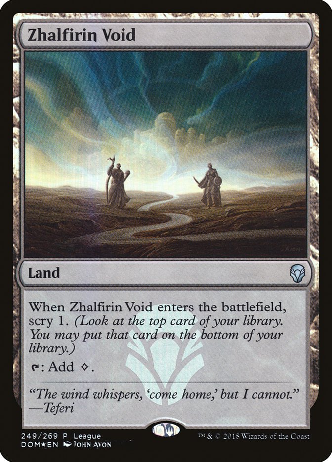 Zhalfirin Void (League) [Dominaria Promos] | Clutch Gaming