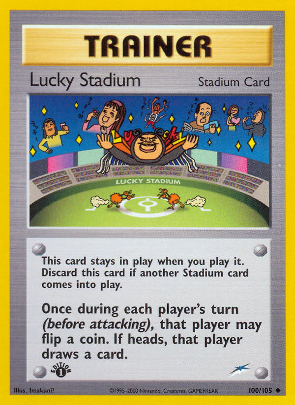 Lucky Stadium (100/105) [Neo Destiny 1st Edition] | Clutch Gaming