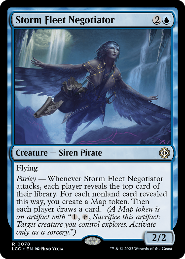 Storm Fleet Negotiator [The Lost Caverns of Ixalan Commander] | Clutch Gaming