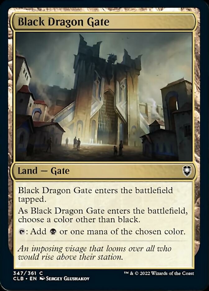 Black Dragon Gate [Commander Legends: Battle for Baldur's Gate] | Clutch Gaming