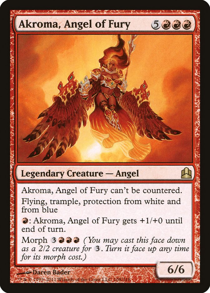 Akroma, Angel of Fury [Commander 2011] | Clutch Gaming