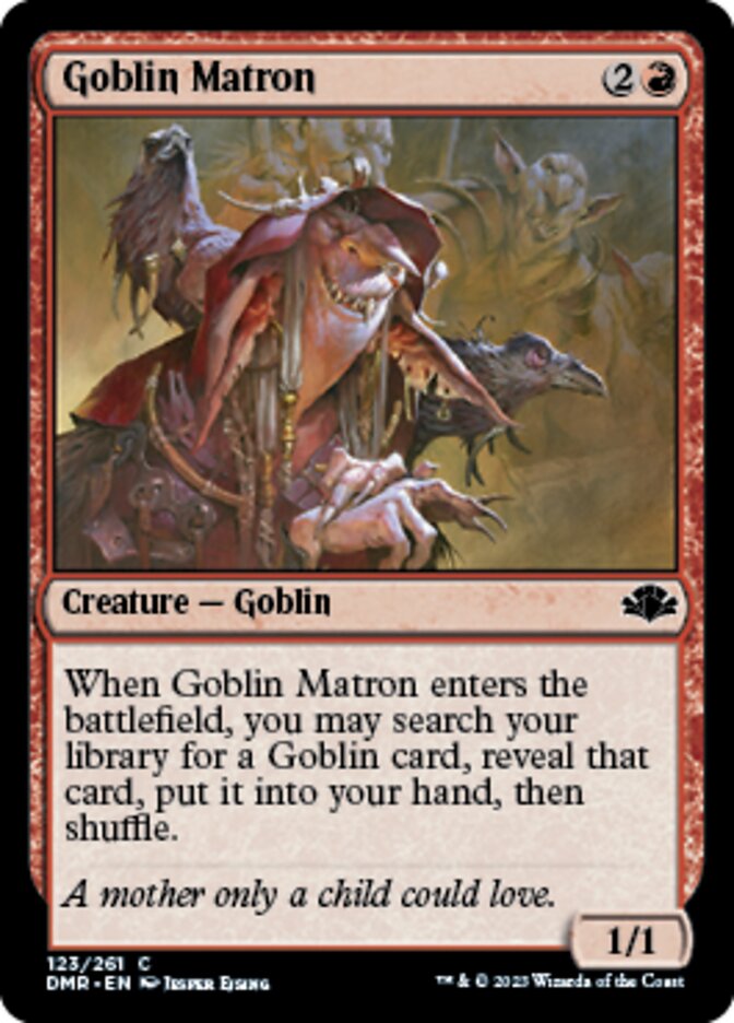 Goblin Matron [Dominaria Remastered] | Clutch Gaming