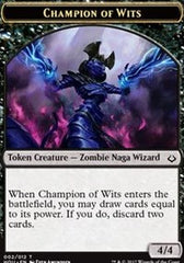 Champion of Wits // Warrior Double-Sided Token [Hour of Devastation Tokens] | Clutch Gaming