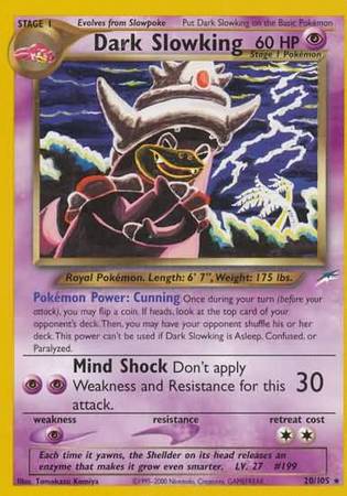 Dark Slowking (20/105) [Neo Destiny Unlimited] | Clutch Gaming