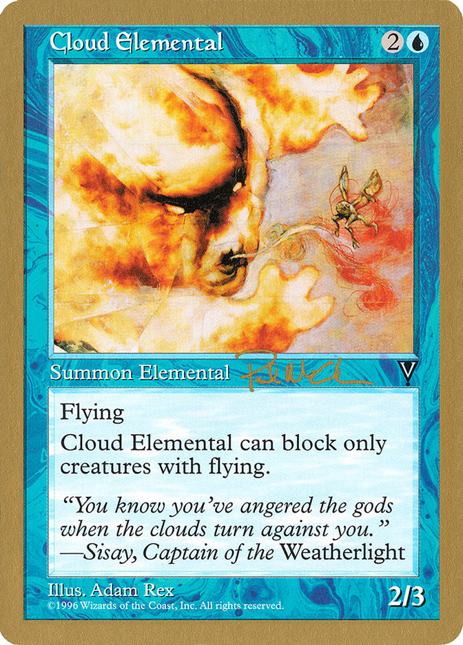 Cloud Elemental (Paul McCabe) [World Championship Decks 1997] | Clutch Gaming