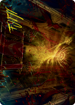 Katilda, Dawnhart Martyr Art Card (Gold-Stamped Signature) [Innistrad: Crimson Vow Art Series] | Clutch Gaming