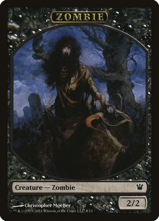 Zombie Token (8/12) [Innistrad Tokens] | Clutch Gaming