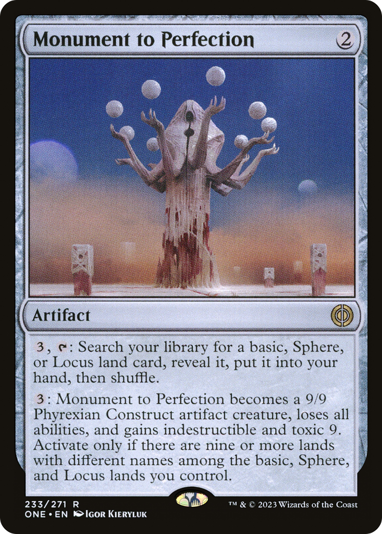 Monument to Perfection [Phyrexia: All Will Be One] | Clutch Gaming