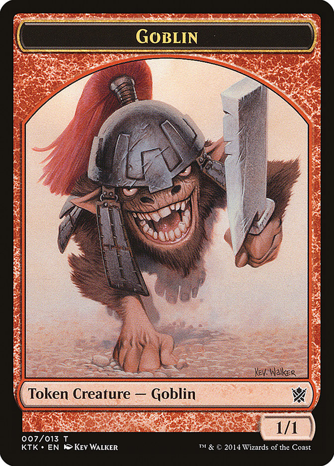 Goblin Token [Khans of Tarkir Tokens] | Clutch Gaming