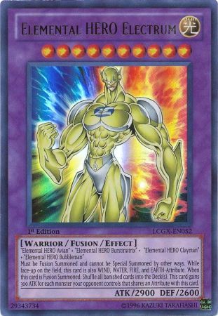 Elemental HERO Electrum [LCGX-EN052] Ultra Rare | Clutch Gaming