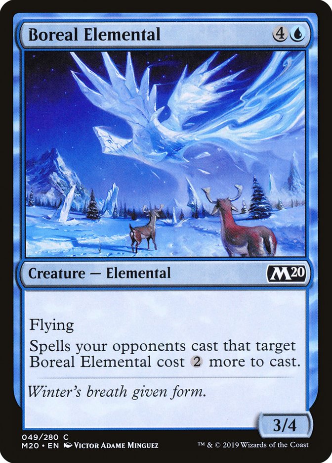 Boreal Elemental [Core Set 2020] | Clutch Gaming