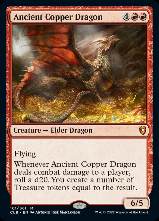 Ancient Copper Dragon [Commander Legends: Battle for Baldur's Gate] | Clutch Gaming