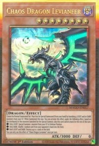 Chaos Dragon Levianeer (Alternate Art) [MAGO-EN017] Gold Rare | Clutch Gaming