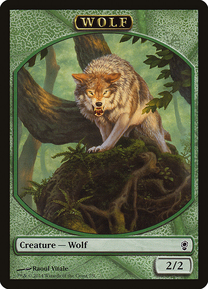 Wolf Token [Conspiracy Tokens] | Clutch Gaming