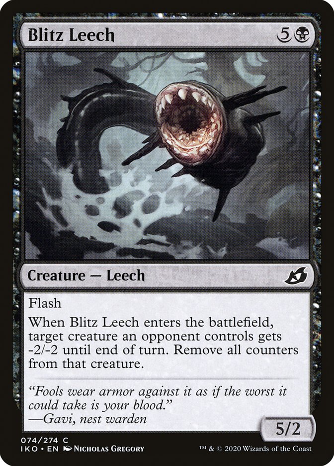 Blitz Leech [Ikoria: Lair of Behemoths] | Clutch Gaming