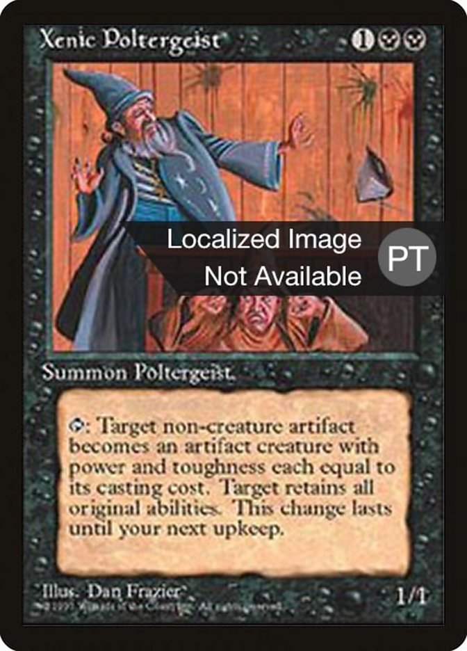 Xenic Poltergeist [Fourth Edition (Foreign Black Border)] | Clutch Gaming