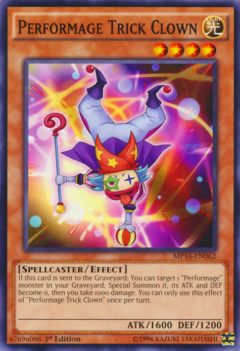 Performage Trick Clown [MP16-EN062] Common | Clutch Gaming