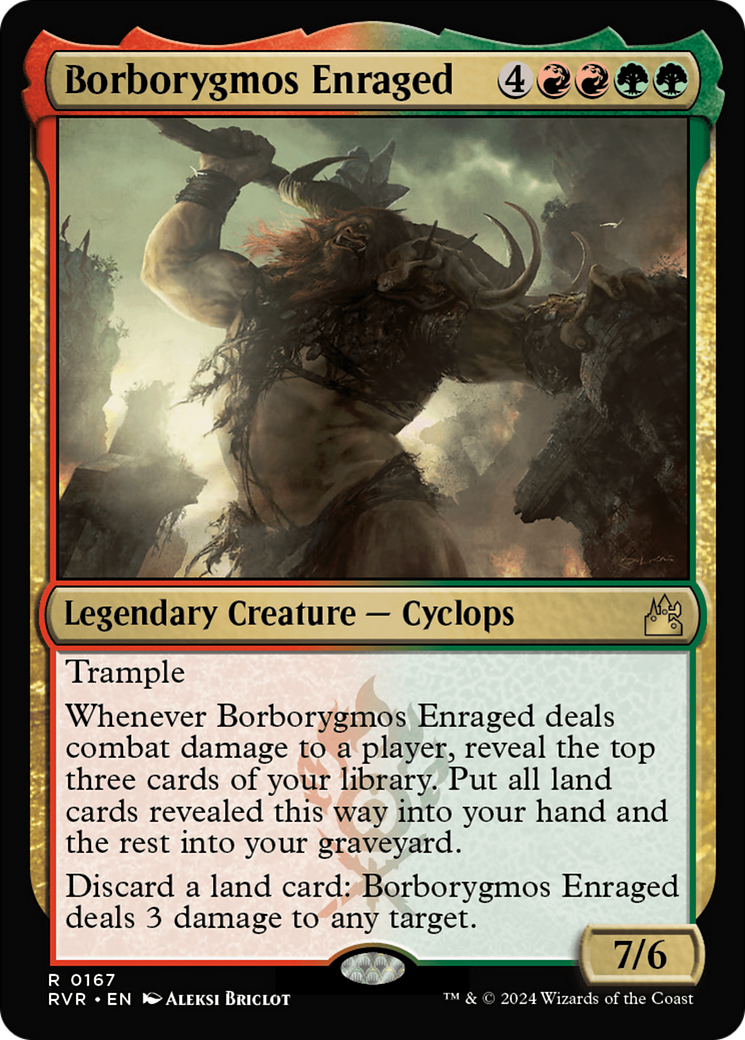 Borborygmos Enraged [Ravnica Remastered] | Clutch Gaming