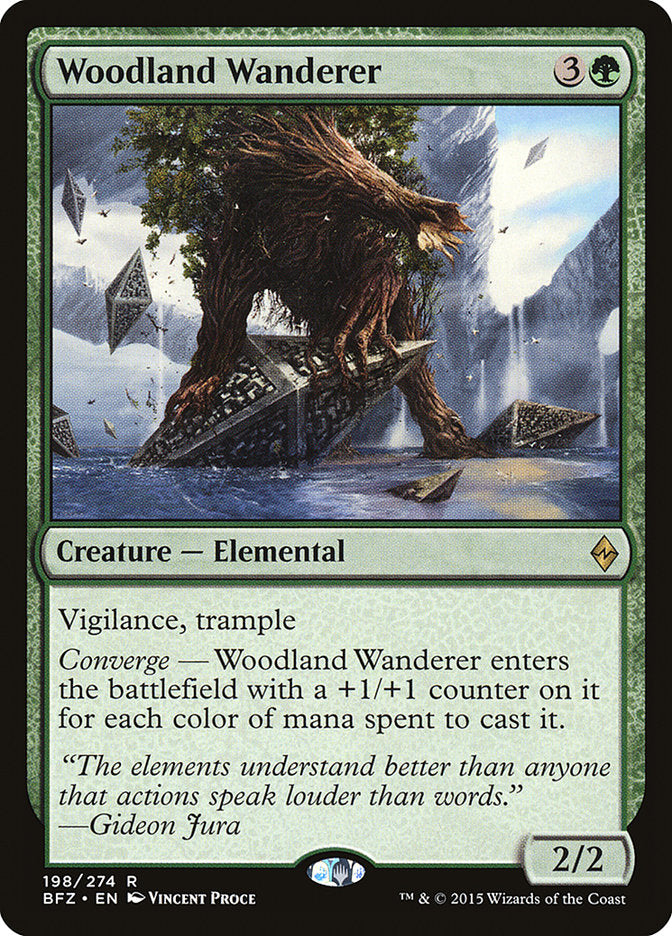 Woodland Wanderer [Battle for Zendikar] | Clutch Gaming