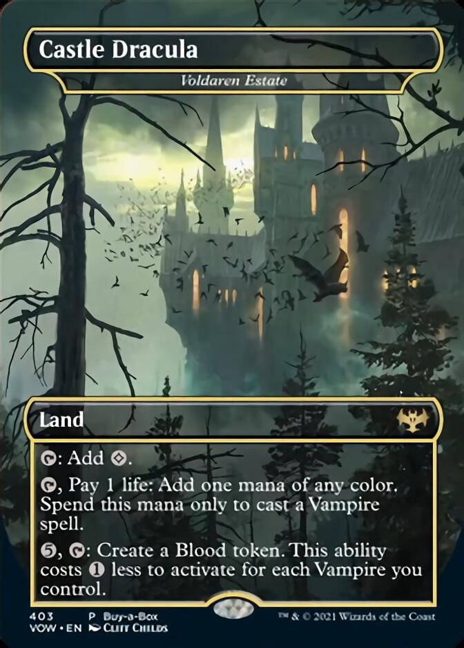 Voldaren Estate - Castle Dracula (Buy-A-Box) [Innistrad: Crimson Vow] | Clutch Gaming