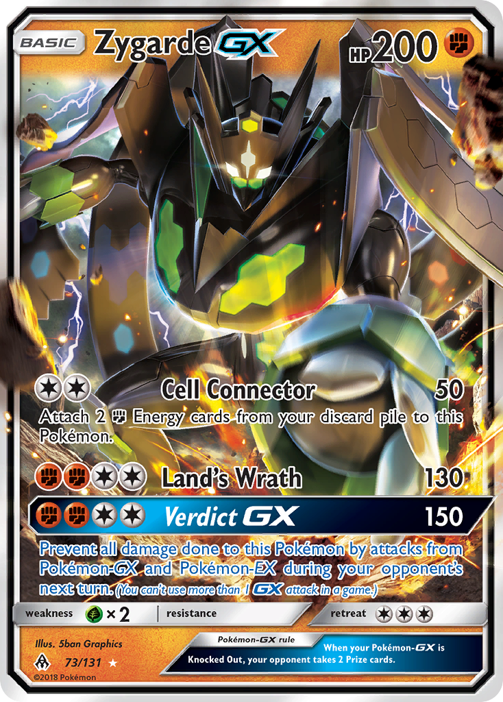 Zygarde GX (73/131) [Sun & Moon: Forbidden Light] | Clutch Gaming