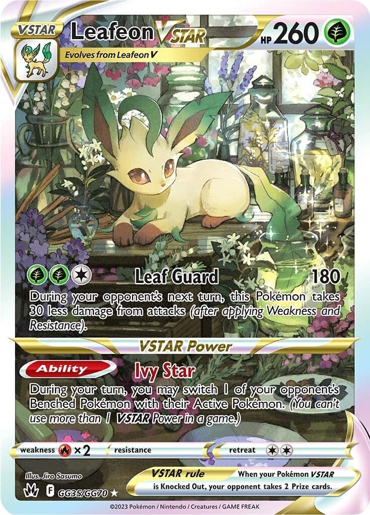 Leafeon VSTAR (GG35/GG70) [Sword & Shield: Crown Zenith] | Clutch Gaming