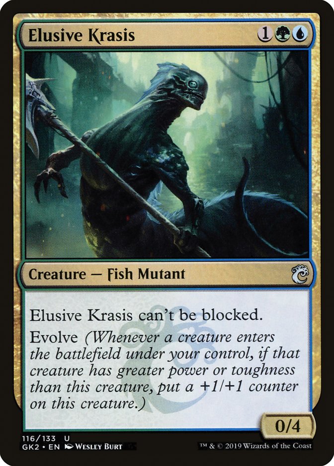 Elusive Krasis [Ravnica Allegiance Guild Kit] | Clutch Gaming