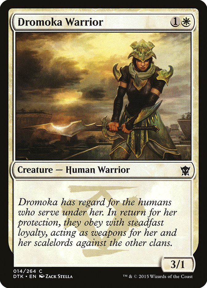 Dromoka Warrior [Dragons of Tarkir] | Clutch Gaming