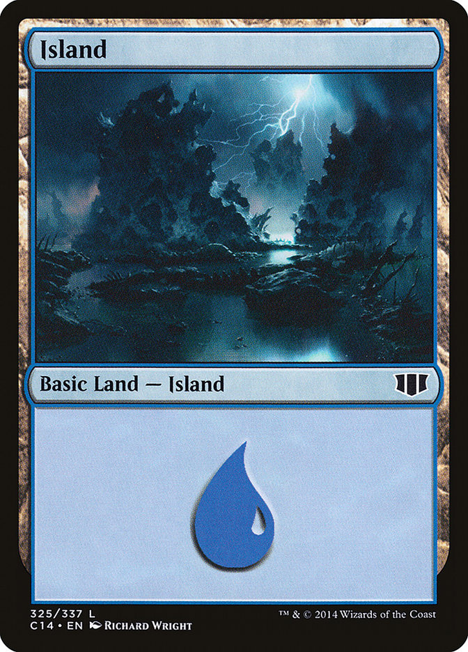 Island (325) [Commander 2014] | Clutch Gaming