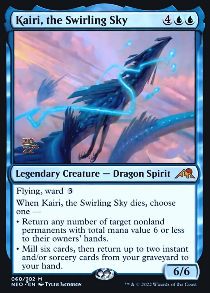 Kairi, the Swirling Sky [Kamigawa: Neon Dynasty Prerelease Promos] | Clutch Gaming