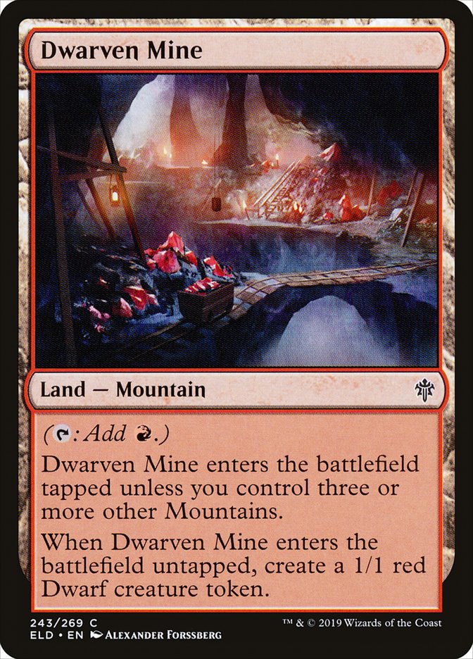 Dwarven Mine [Throne of Eldraine] | Clutch Gaming