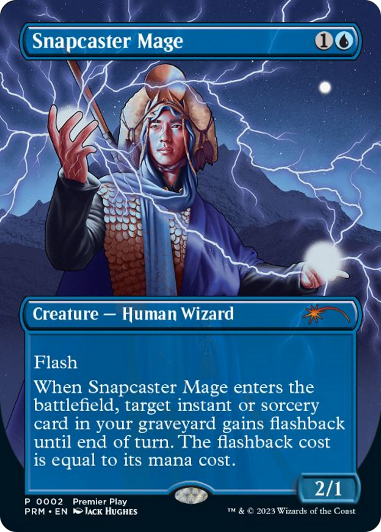 Snapcaster Mage (Borderless Alternate Art) [Regional Championship Qualifiers 2023] | Clutch Gaming