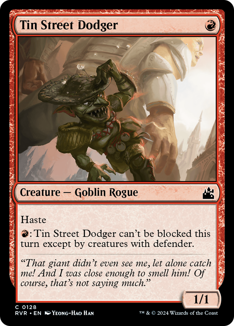 Tin Street Dodger [Ravnica Remastered] | Clutch Gaming