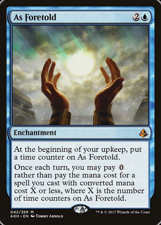 As Foretold [Amonkhet] | Clutch Gaming