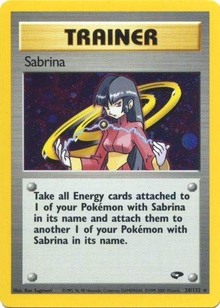 Sabrina (20/132) [Gym Challenge Unlimited] | Clutch Gaming