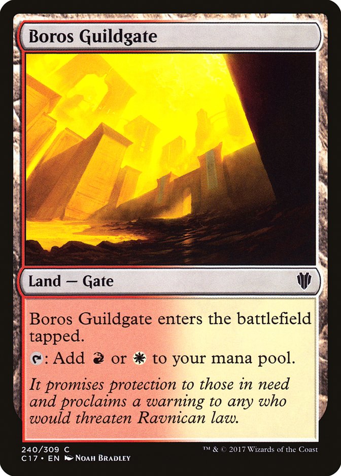 Boros Guildgate [Commander 2017] | Clutch Gaming