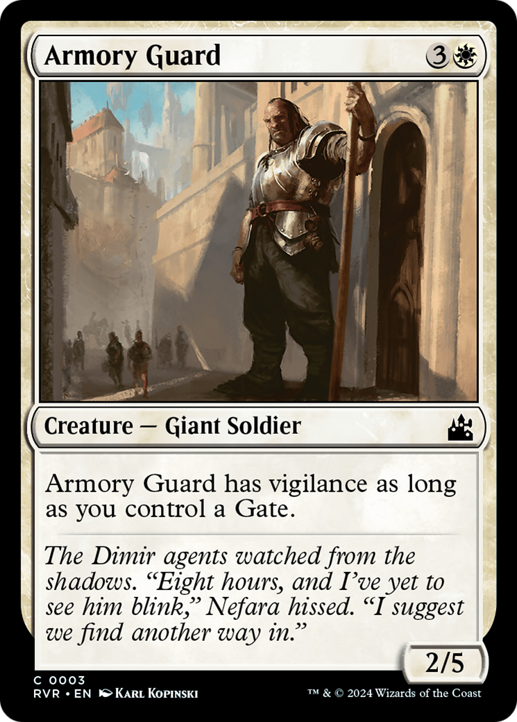 Armory Guard [Ravnica Remastered] | Clutch Gaming