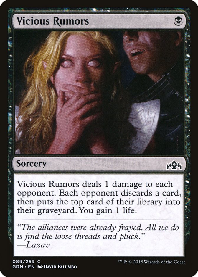 Vicious Rumors [Guilds of Ravnica] | Clutch Gaming