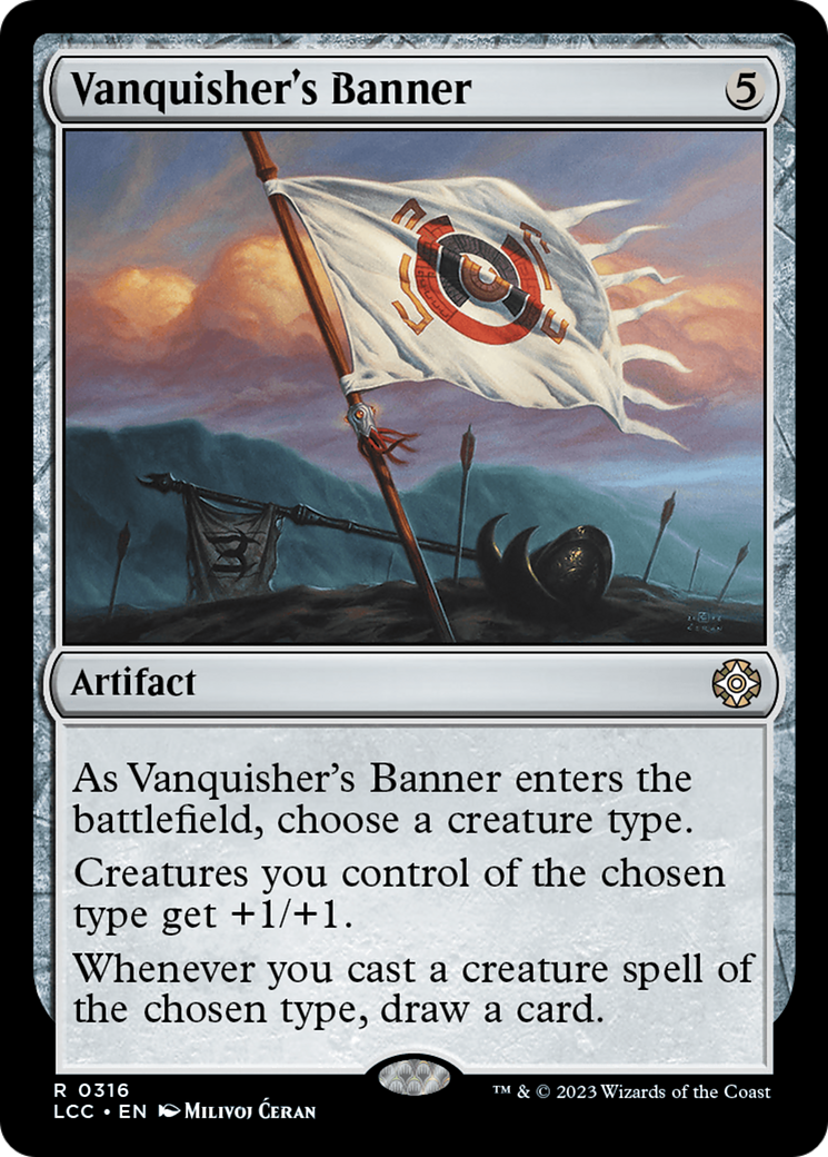 Vanquisher's Banner [The Lost Caverns of Ixalan Commander] | Clutch Gaming