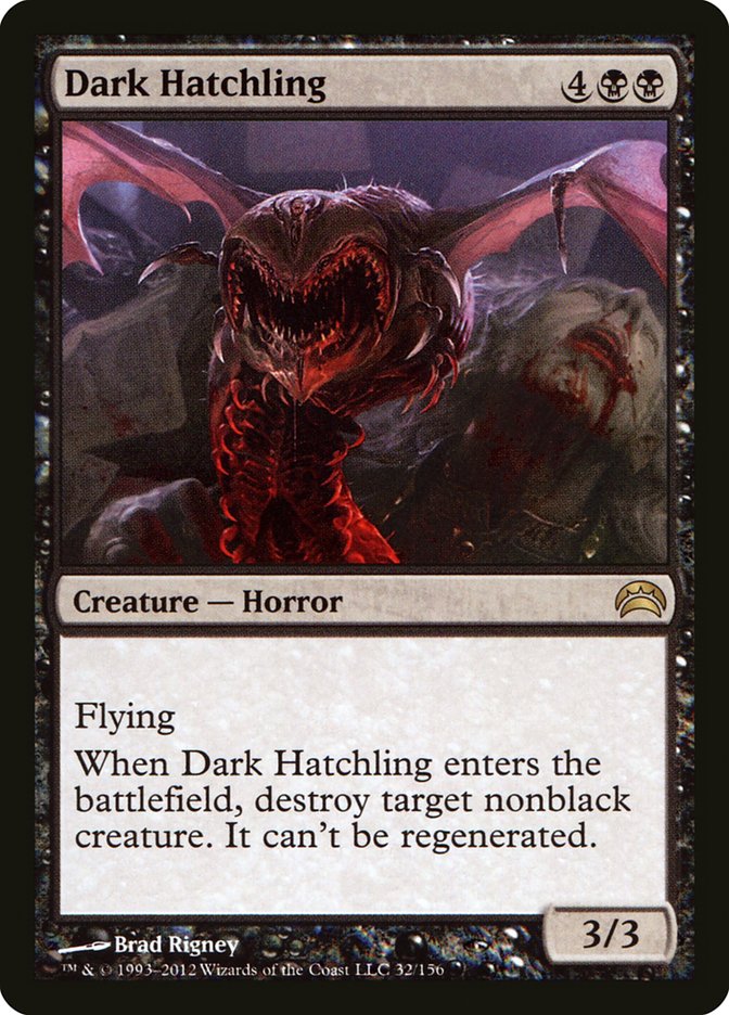 Dark Hatchling [Planechase 2012] | Clutch Gaming