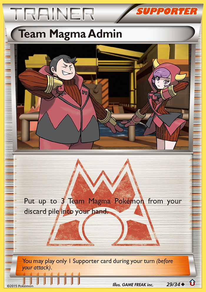 Team Magma Admin (29/34) [XY: Double Crisis] | Clutch Gaming