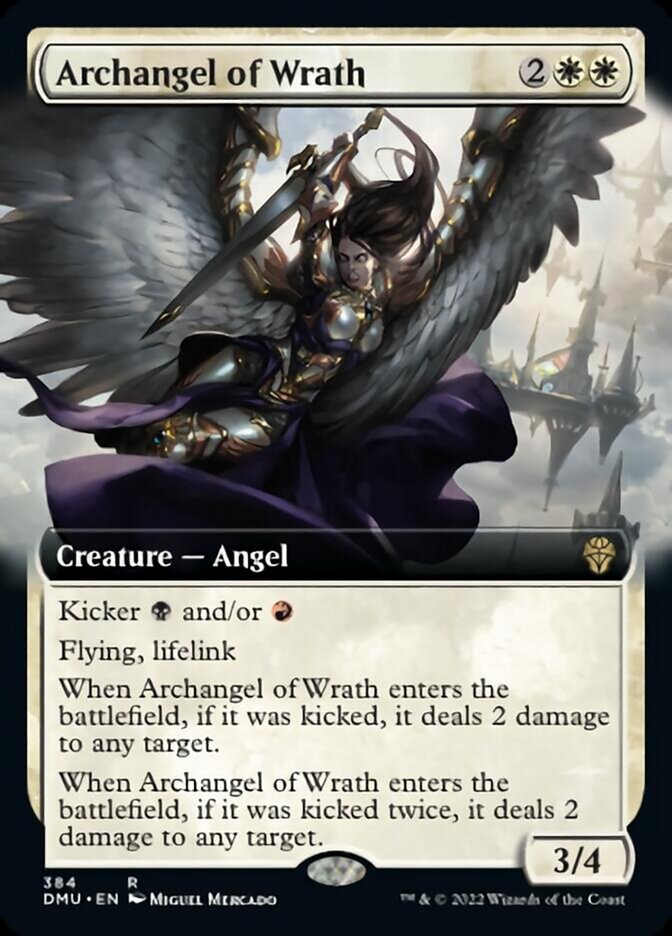 Archangel of Wrath (Extended Art) [Dominaria United] | Clutch Gaming