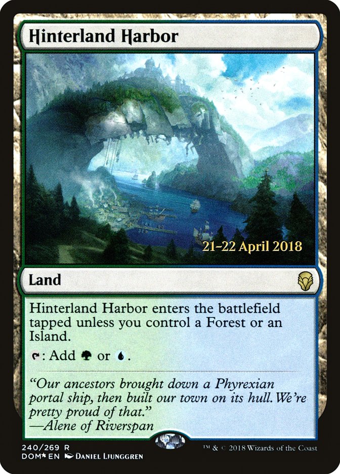 Hinterland Harbor [Dominaria Prerelease Promos] | Clutch Gaming