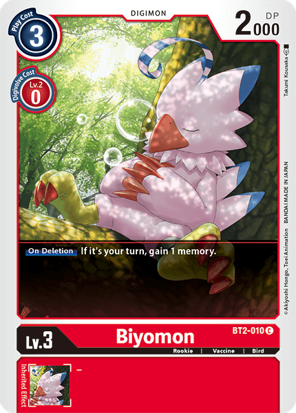 Biyomon [BT2-010] [Release Special Booster Ver.1.5] | Clutch Gaming