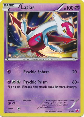 Latias (30/30) [XY: Trainer Kit 2 - Latias] | Clutch Gaming