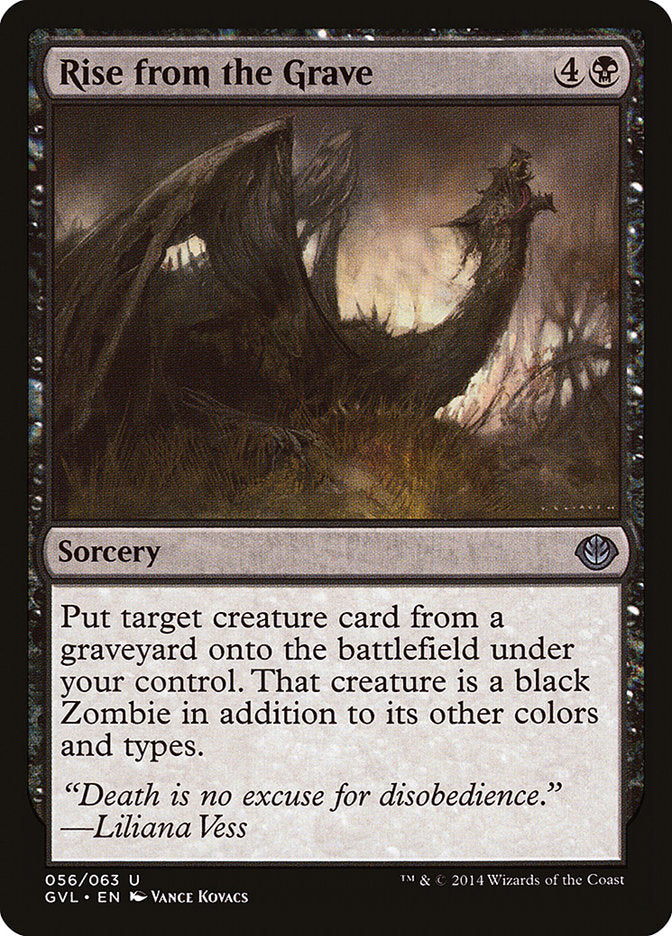 Rise from the Grave (Garruk vs. Liliana) [Duel Decks Anthology] | Clutch Gaming