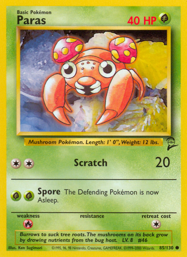 Paras (85/130) [Base Set 2] | Clutch Gaming